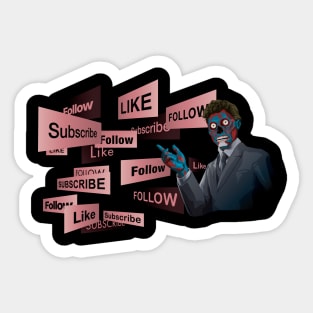 Social Media Sticker